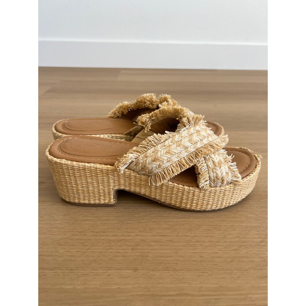 Universal Thread Sally Platform Sandal Women’s 9.5 - Picture 3 of 7